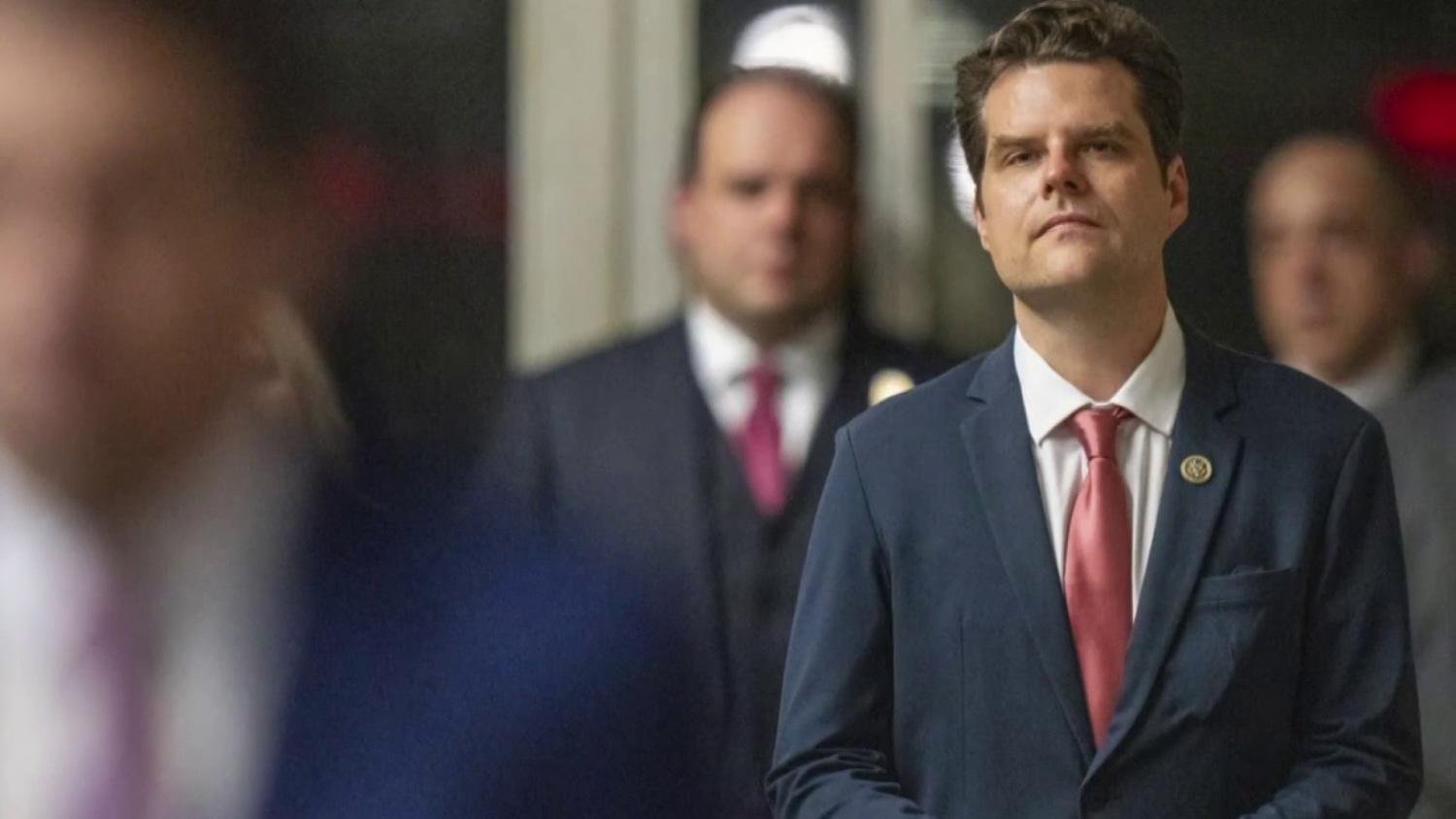 Matt Gaetz drops bid for attorney general, the first setback for Trump’s presidency